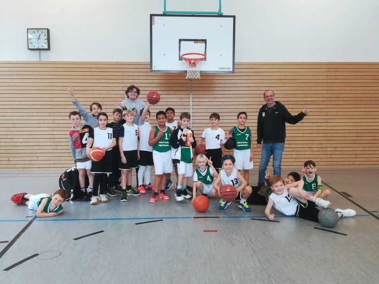 Ein toller Basketballtag für beide Teams