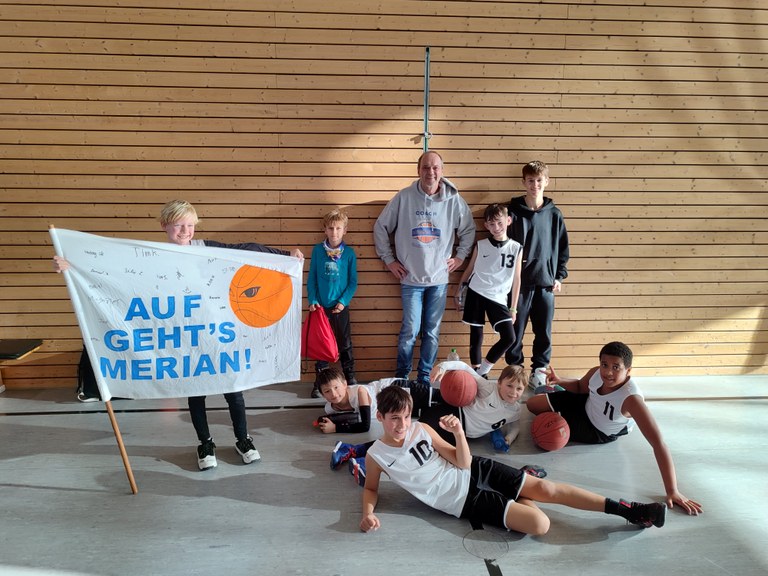 Merian1 gewinnt Basketball-Krimi gegen BBU1