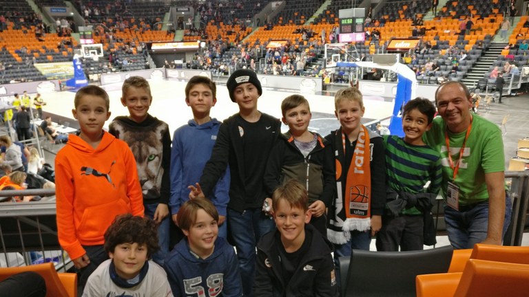 Spannender Basketball-Abend in der Arena